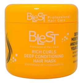 Mascarilla Hidratante Blest Cabello Rizado Define Antifrizz