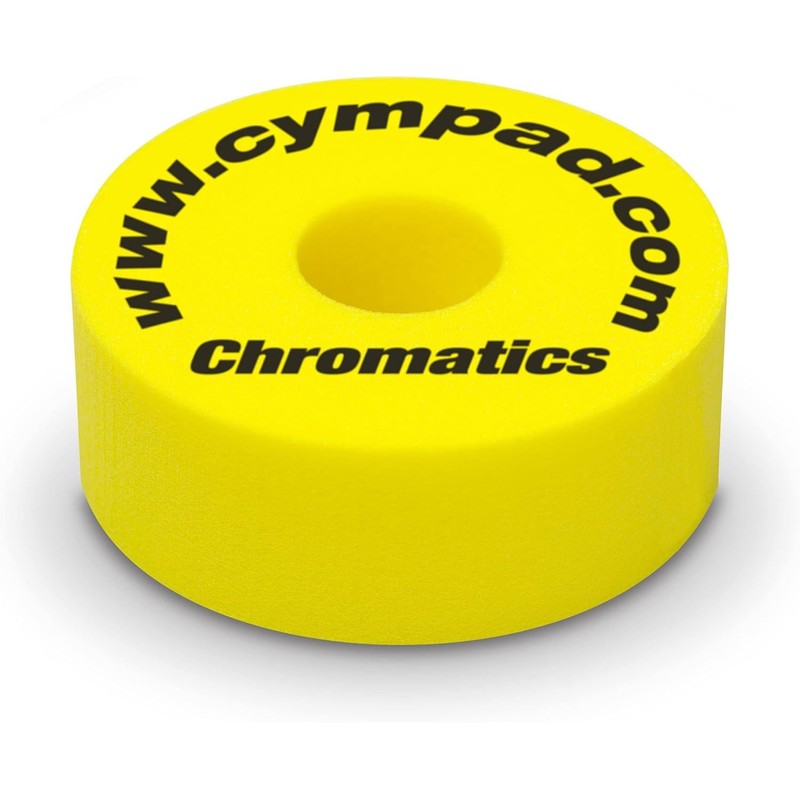 Cympad Chromatics cymbal felt set, 40 mm, 5 pieces, yellow