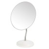 YEAKE Adjustable Flexible Gooseneck Makeup Mirror,360°Rotation Folding Portable Desk Vanity