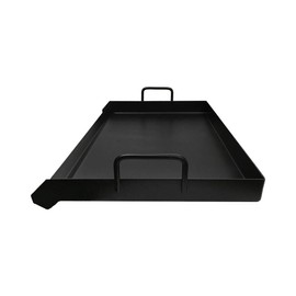 HD 32'' Black Steel Non Stick Coating Flat Top Griddle Grill Plancha For Double Burner