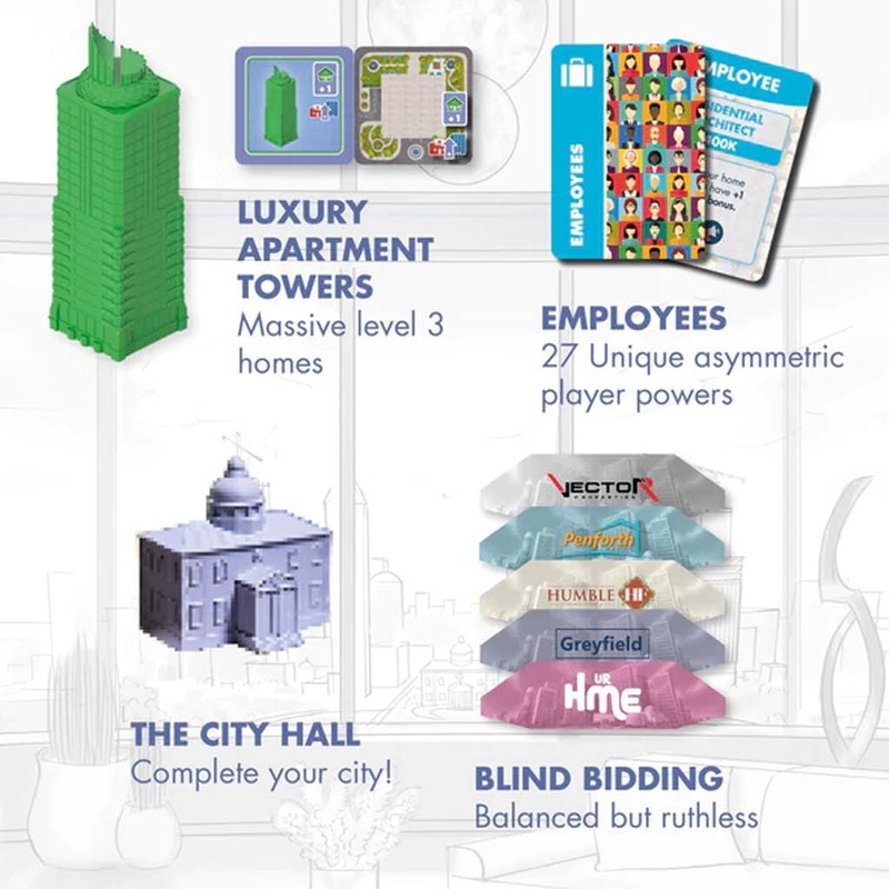 Naylor Games Magnate Tycoon Mini Expansions - English