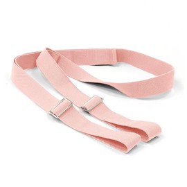 Yoga Mat Straps for Carrying- Durable Exercise Belt with Adjustable Loops, Thick Sling Carrier for Pilates Fitness Yoga Mats (Pink)