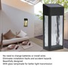 Solar Deck Light Multifunction Aluminum Outdoor Fence Lights for Outdoor