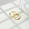 14K Gold Hoop Earrings, Gold Hoop Earrings for Women Trendy,