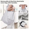 STORAGE MANIAC Rolling Laundry Hamper with Wheels 1-Section Laundry Sorter
