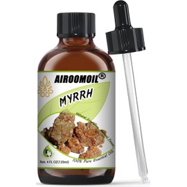 Myrrh Essential Oil for Bath Bombs Soap Aromatherapy Rich Earthy Scent Oils for Diffusers & Massage 4oz