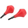 10PCS Archery Arrow Head Safety Arrow Tips Screw in Nylon