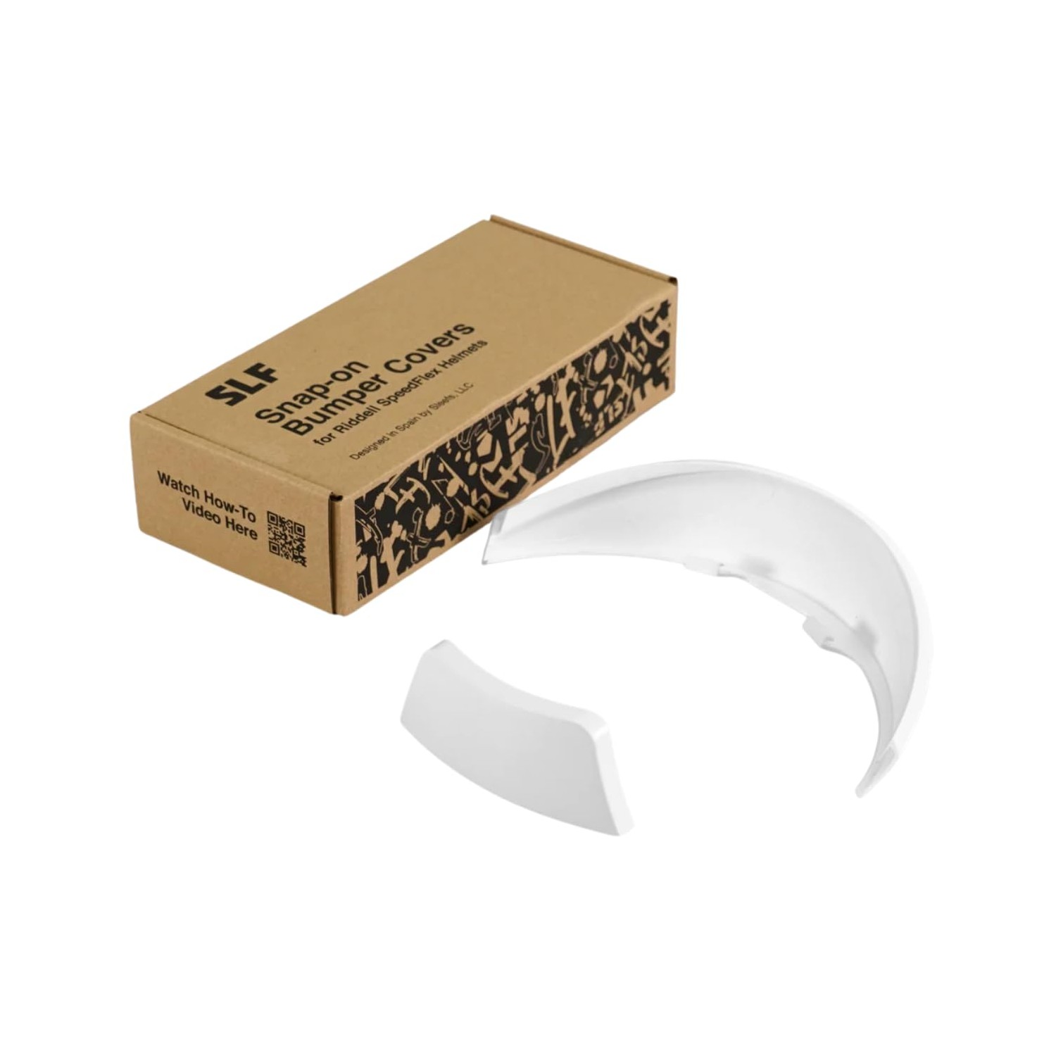 Basic White Riddell Speedflex Front and Back Bumper Cover Kit (White ...