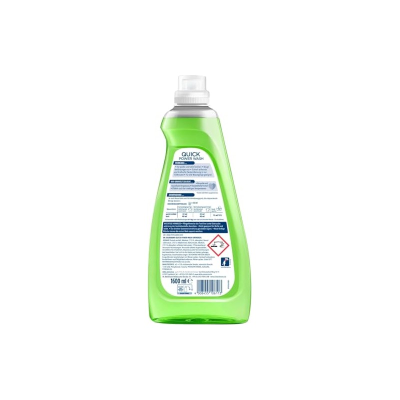 Dr. Beckmann Quick Power Wash Universal Anti-Grey Effect 800 ml