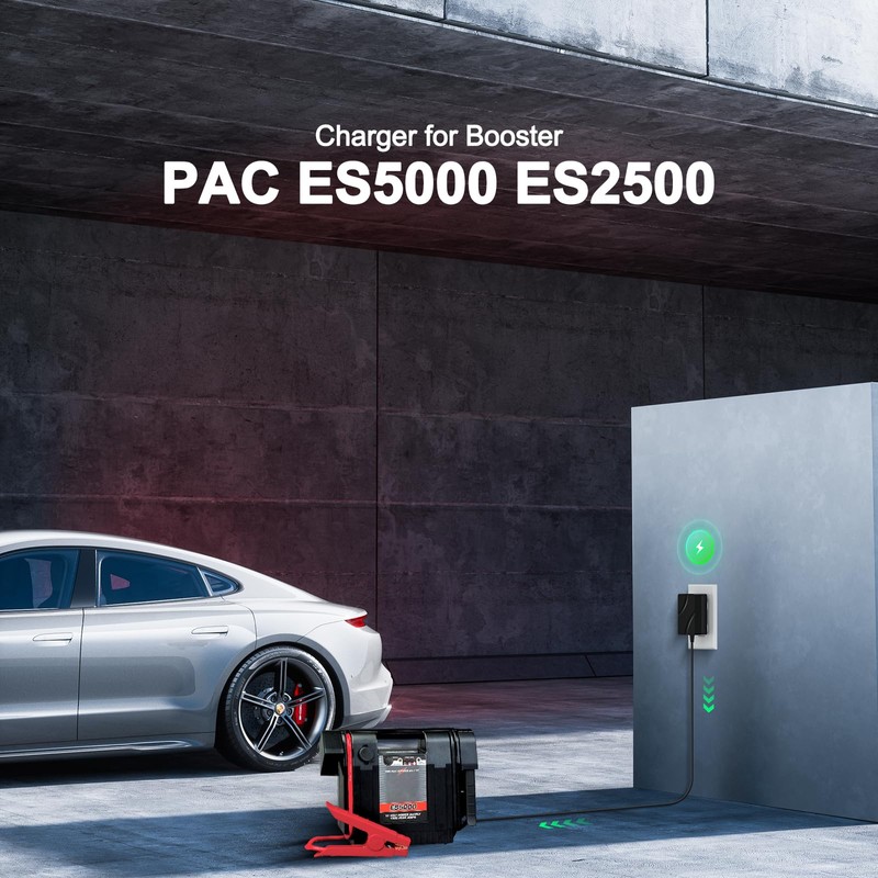 19V Charger for Booster PAC ES5000 ES2500 6.6FT Extra Long