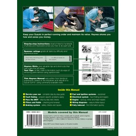 Suzuki SJ & Vitara 4-cyl Petrol (82 - 97) Haynes Repair Manual (Paperback)