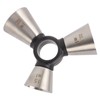 3 End Bar Measuring Cup 304 Stainless Steel Ergonomic Wine