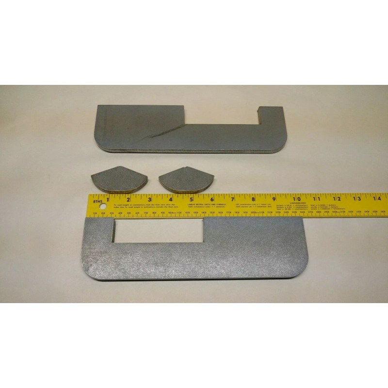 SKID STEER BOBCAT STYLE QUICK ATTACH LOWER MOUNT 3/8" THICK