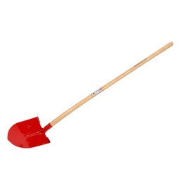 IDEALSPATEN - Made in Germany Since 1899 - Frankfurt Transport Shovel - Professional Rounded Round Nose Digging 4.25 lb - 59.5 in (Frankfurt) #IS211