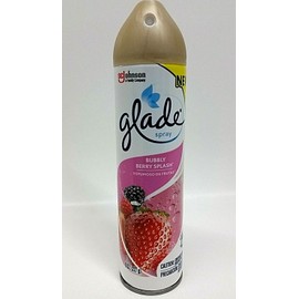 Glade LOT 6x SC.Johnson Glade Air Freshener Spray Bubbly Berry Splash Eliminates Odors
