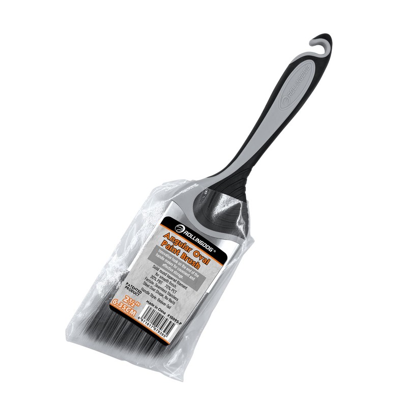 ROLLINGDOG Cutting in Paint Brush - 2.5" Angled Paint Brush