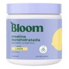Bloom Creatina Monohidratada De Limón Tarro De 25 Porciones Limón