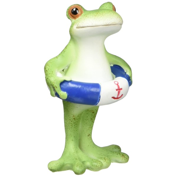 Daikai Copeau 73174 Frog Figurine, Cute, Interior Decoration, Frog That