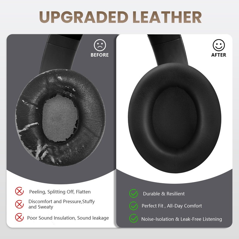 Studio Pro Headphone Ear Pads, Replacement Earpads/Cushions for Beats Studio
