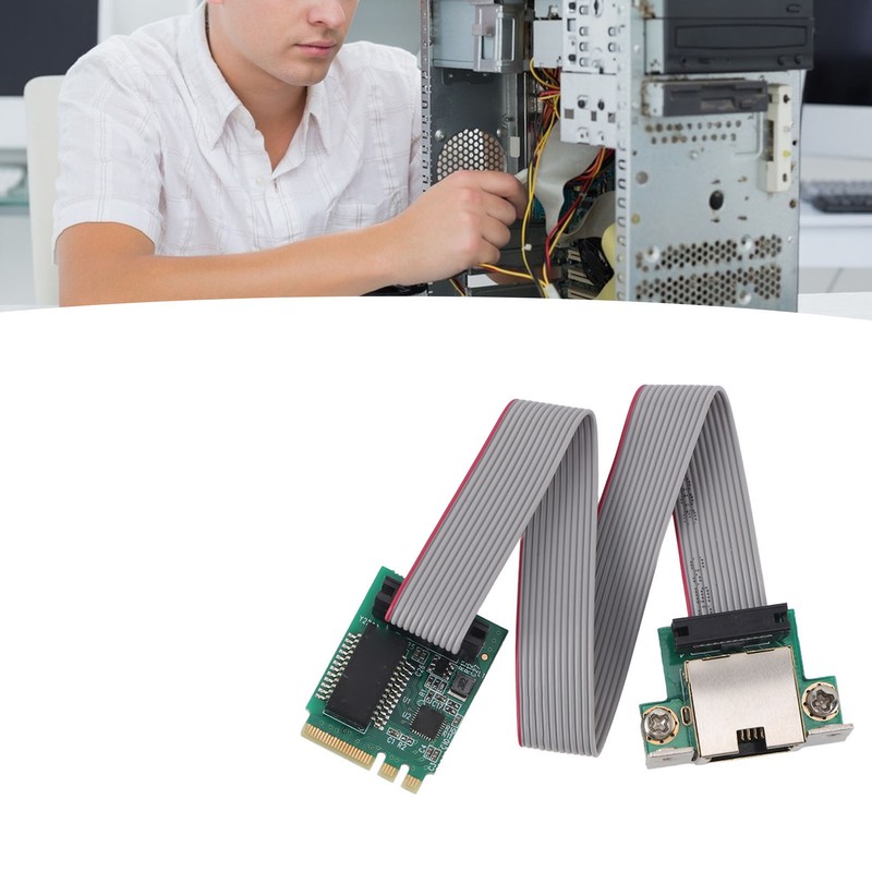 M.2 1000M Ethernet Network Card 10M/1G/100M Single Port RJ45 M.2