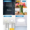 Sunco 12 Pack Recessed Lighting 6 Inch LED, Canless Ceiling