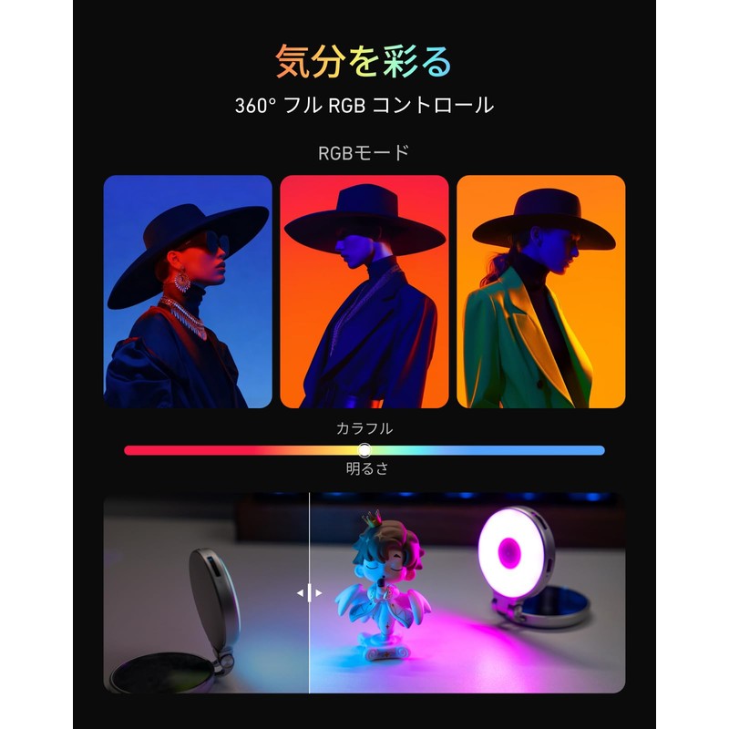 TELESIN Smartphone Camera Grip, Magnet, Zoom Function, Switch Between Flow