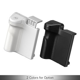 CapGrip 3 in 1 Phone Selfie Booster Handle Grip Anti-shake Remote Control with PU Grip for Mobile Photography Compatible with Android iOS Smartphones