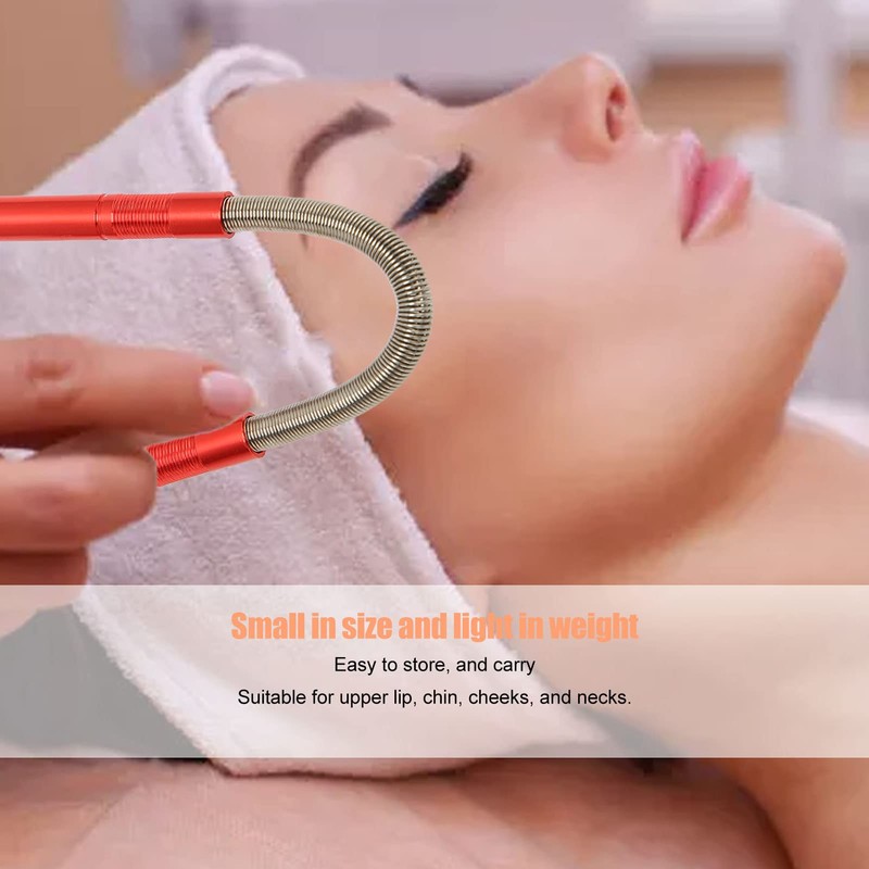 2pcs Facial Hair Remove Spring, Spring Facial Hair Remover, Facial