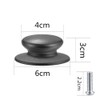 Naisfei Universal Pot Lid Cover Knob Handle, 6 Pcs Pot