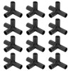 M METERXITY 12 Pcs 11mm Greenhouse Frame Building Connectors, 4