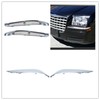 munirater Front Bumper Molding Chrome Trim Set L & R