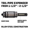 Powerbuilt Exhaust Pipe Expander Tool 1-3/4 Inch to 2-1/4 Inch