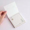 Green Flash Miffy Memo Pad Square Gold GMB-002