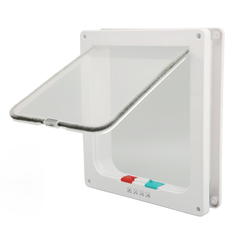 Cat Flap Door Controllable Access Reduce Noise Windproof Universal Interior