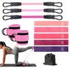 Ligas de Resistencia para Ejercicio, 11Pcs Juego de Bandas de