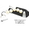 Praxia Beads, Pearl, Chalk, 5 Balls, Diameter 1.2 inches (3