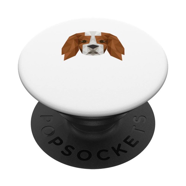 Cute Puppy Puristic Style Artsy Dog PopSockets Swappable PopGrip