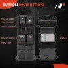 A-Premium Master Power Window Switch Compatible with Honda Civic 2012