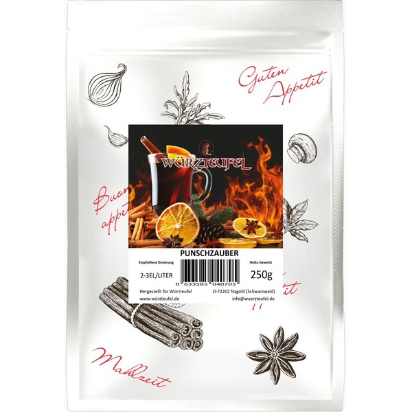 Punschzauber Fruity Punch & Mulled Wine Spice With Natural Essential