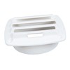 Mipcase Square Vent Cover Louvered for Boats and Rvs Design