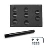x xotic tech Tow Hook License Plate Screw On Mount