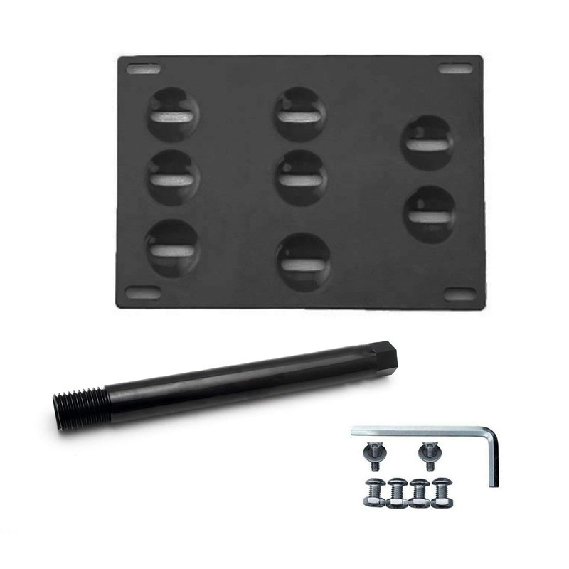 x xotic tech Tow Hook License Plate Screw On Mount