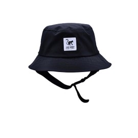 Sun Hat with Flexible Visor, Surf Hat for Men/Women (UPF 50+), Boonie Hat, black