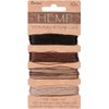 DARICE 1936-91 Hemp Cord Sets, 10-Pound by 170-Feet, Earthy, Assorted