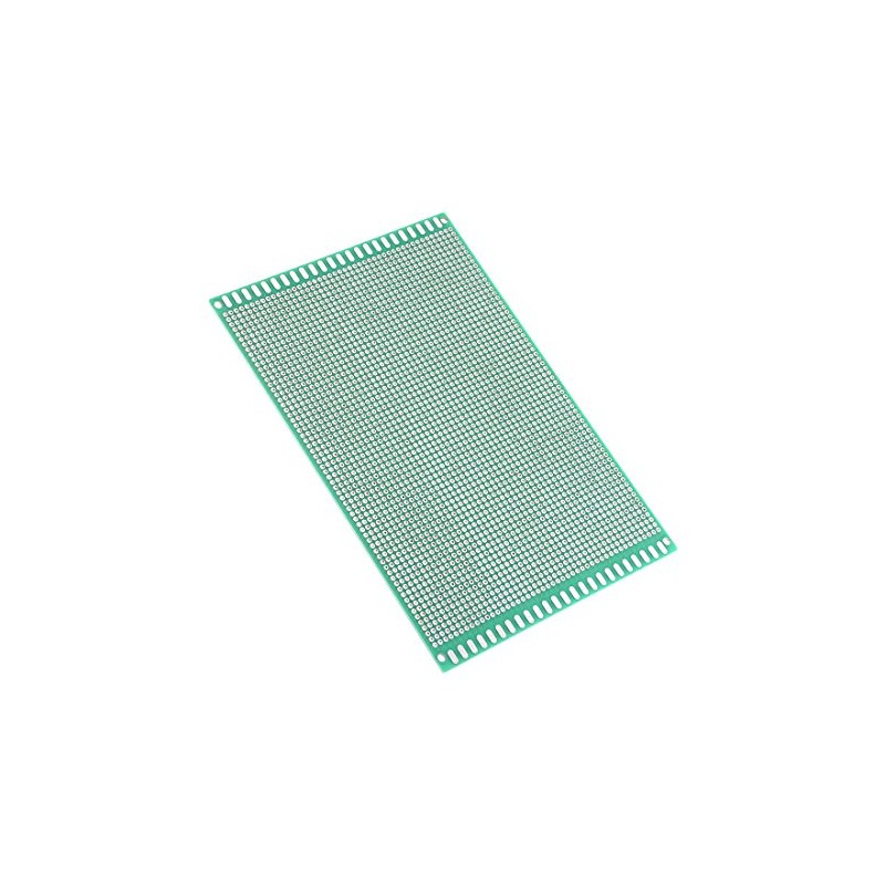 sourcing map FR4 Double-Sided Universal PCB Board for DIY Soldering