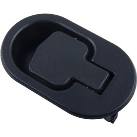 Maniglia di ricambio per poltrona reclinabile nera, maniglia di ricambio in plastica ABS, adatta sia per cavi da 6 mm che 3 mm, compatibile con la maggior parte dei mobili