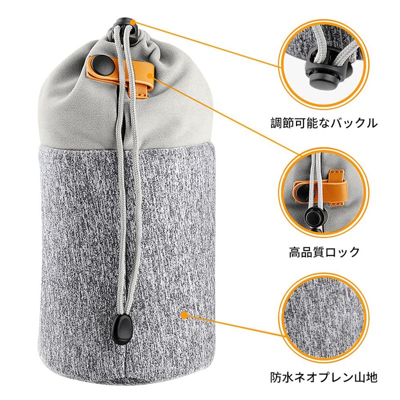 Camera Lens Case, K&F Concept SLR Dual Purpose Lens Case,
