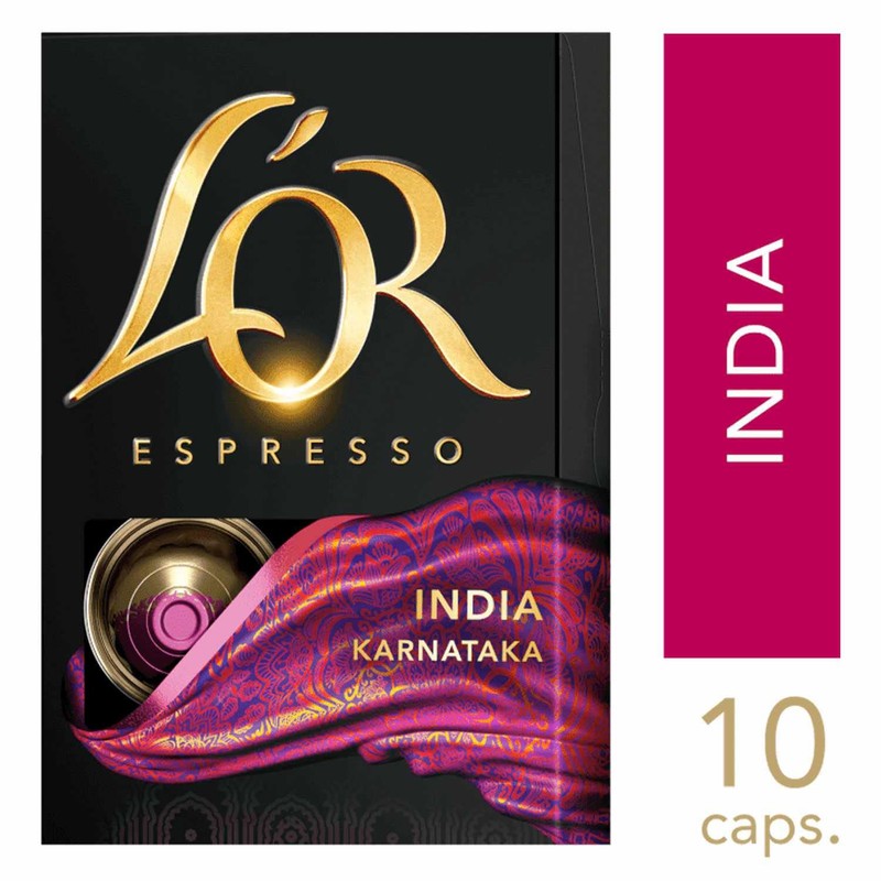 L'Or Espresso India - Nespresso Compatible Coffee Capsules (Pack of