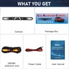 License Plate Backup Camera AHD 1080P Metal 170 Degree Wide