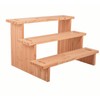 DBlosp Display Riser, Wooden Display Riser Stand, 3Tier Perfume Stand